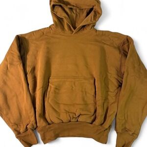 NWOT YZY Gap brown pullover hoodie. Men's size small. Runs big